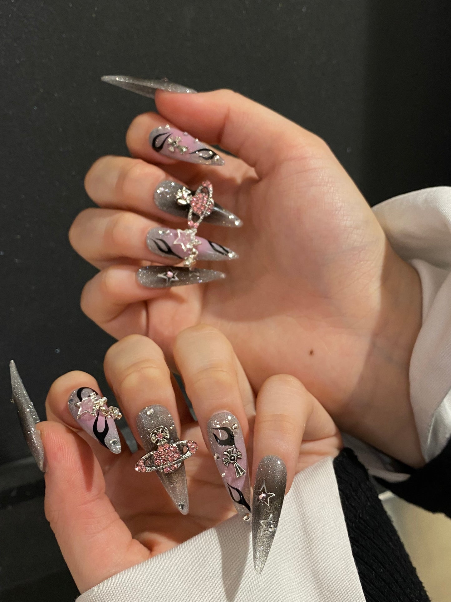 Pink Vivienne Long