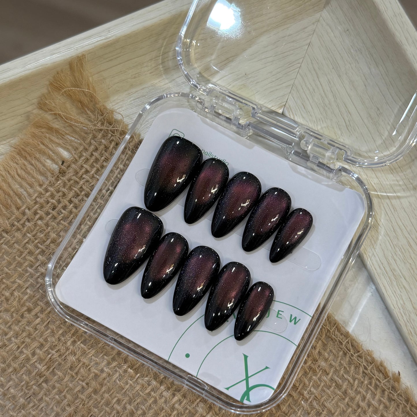Black Cherry Cat Eye