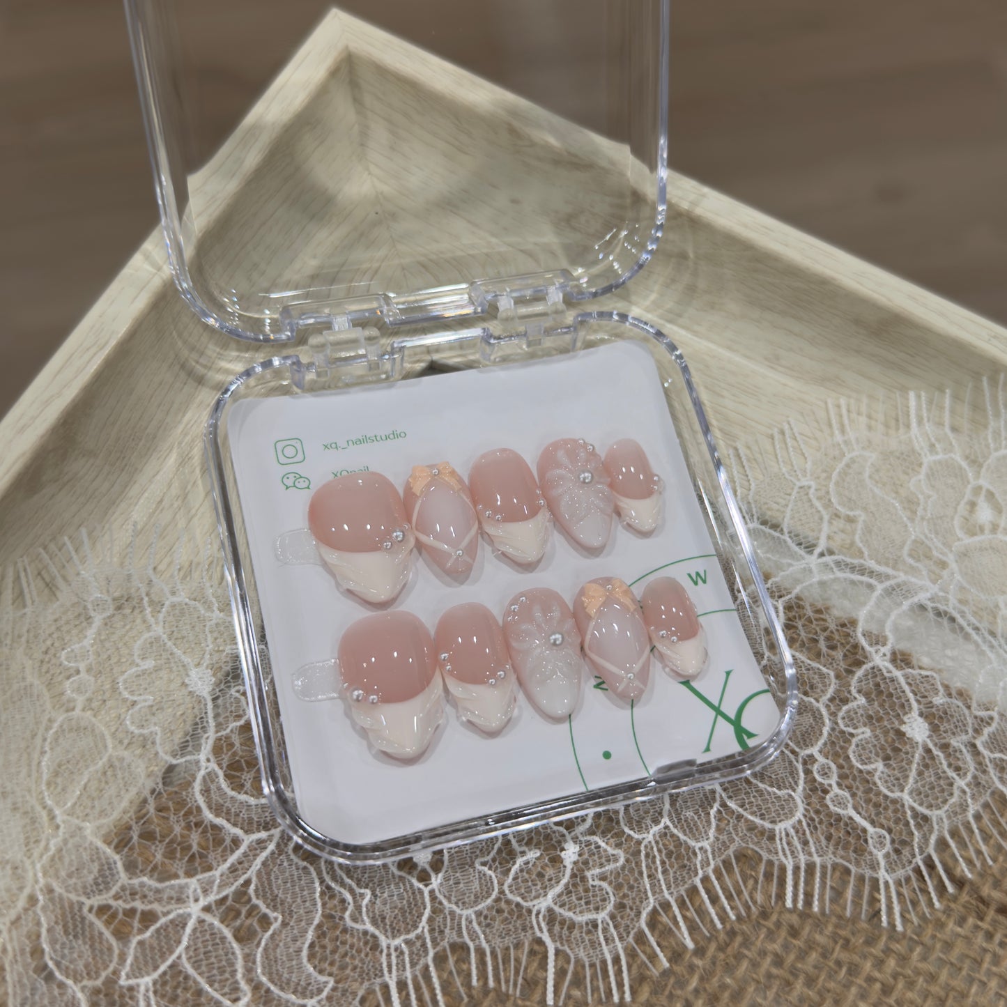 Peachy Ribbons