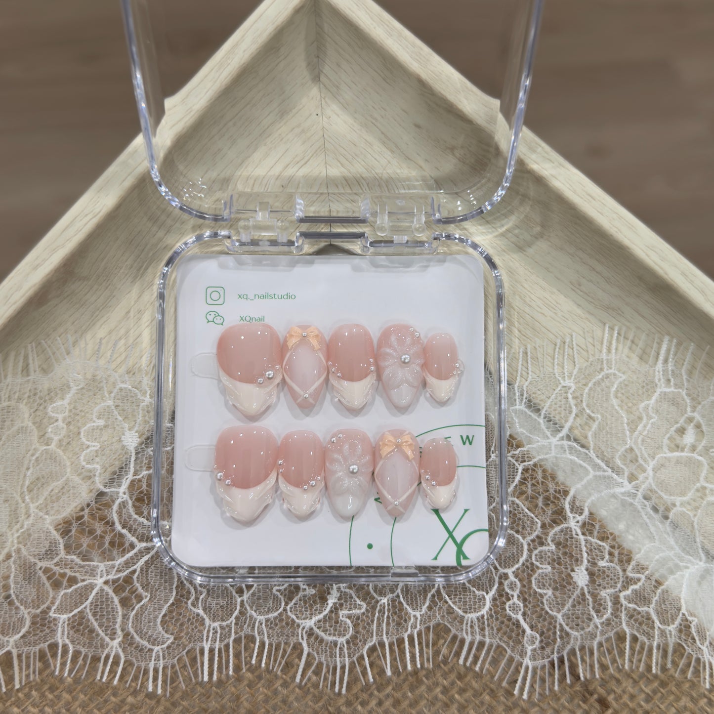 Peachy Ribbons