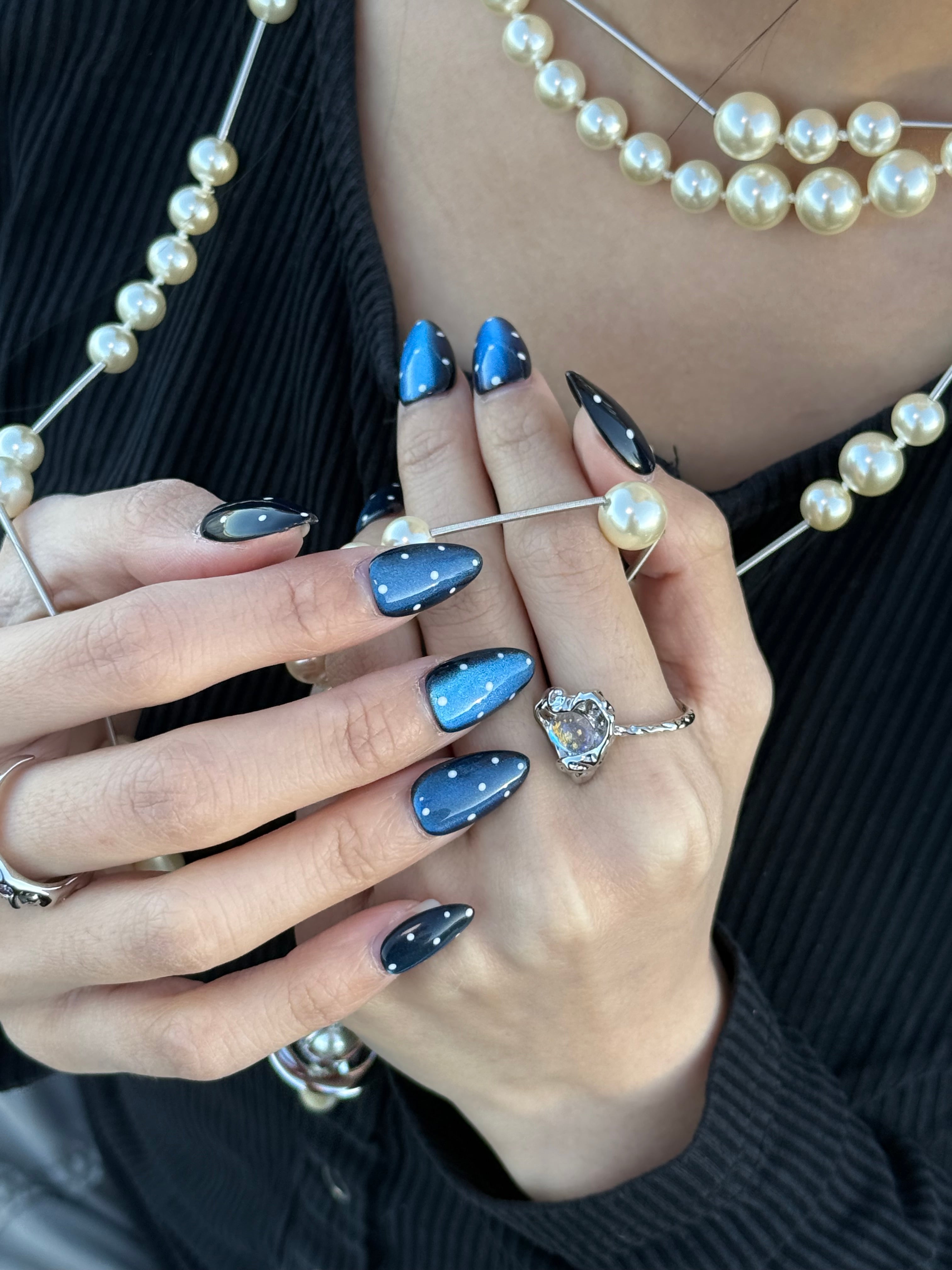 Midnight Blue Cat Eye