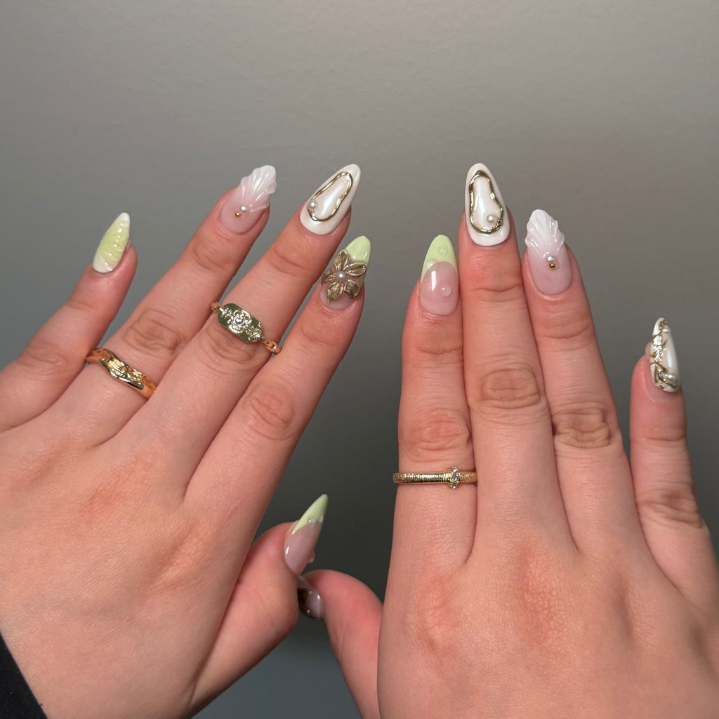 Pistachio 3D Floral