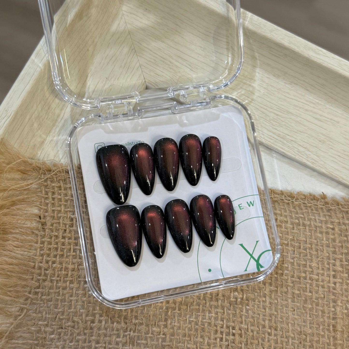 Black Cherry Cat Eye
