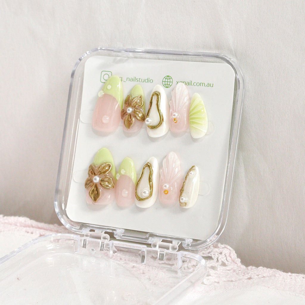 Pistachio 3D Floral