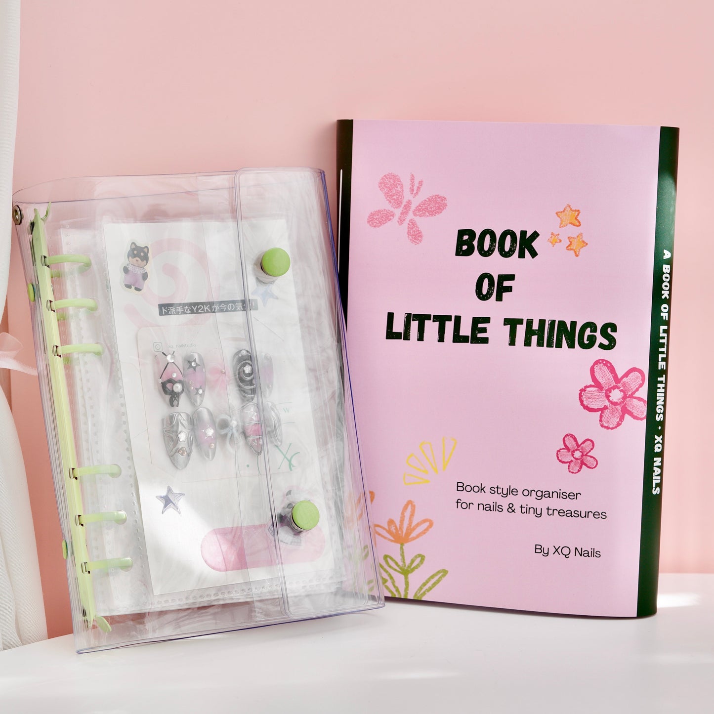Press On Nail Storage Book Organiser | Nail Binder