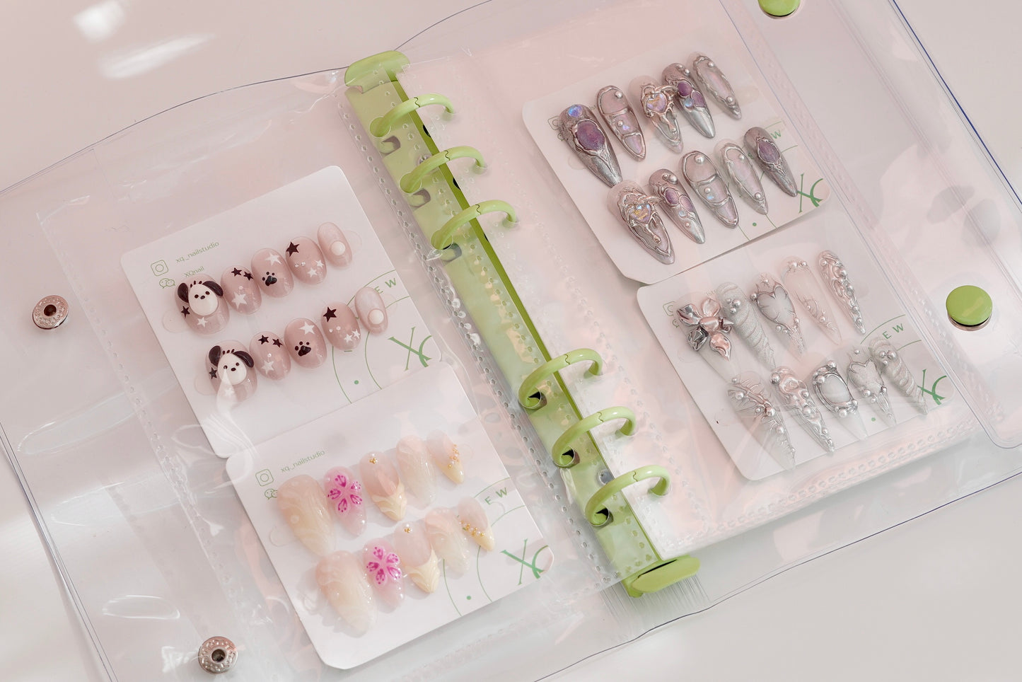 Press On Nail Storage Book Organiser | Nail Binder