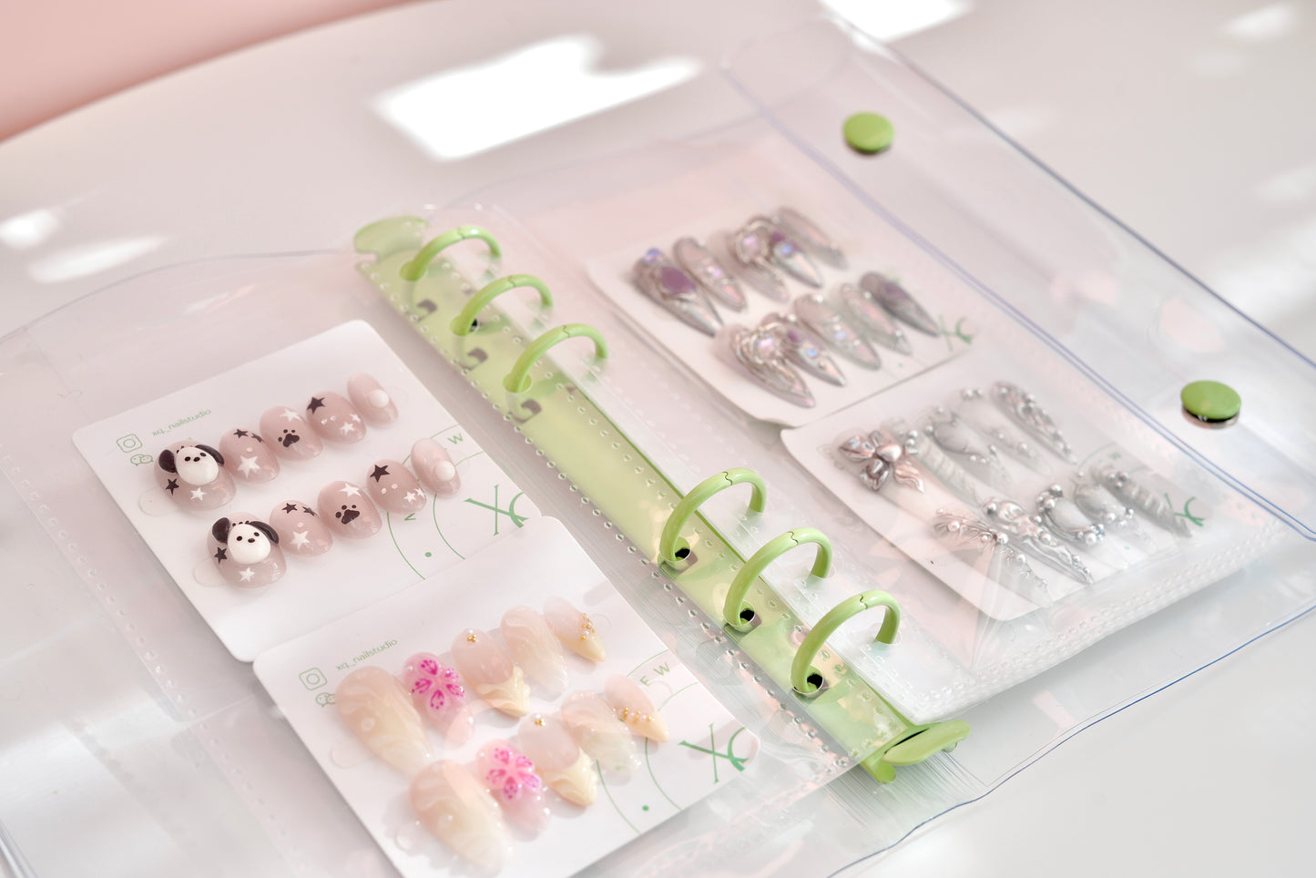 Press On Nail Storage Book Organiser | Nail Binder