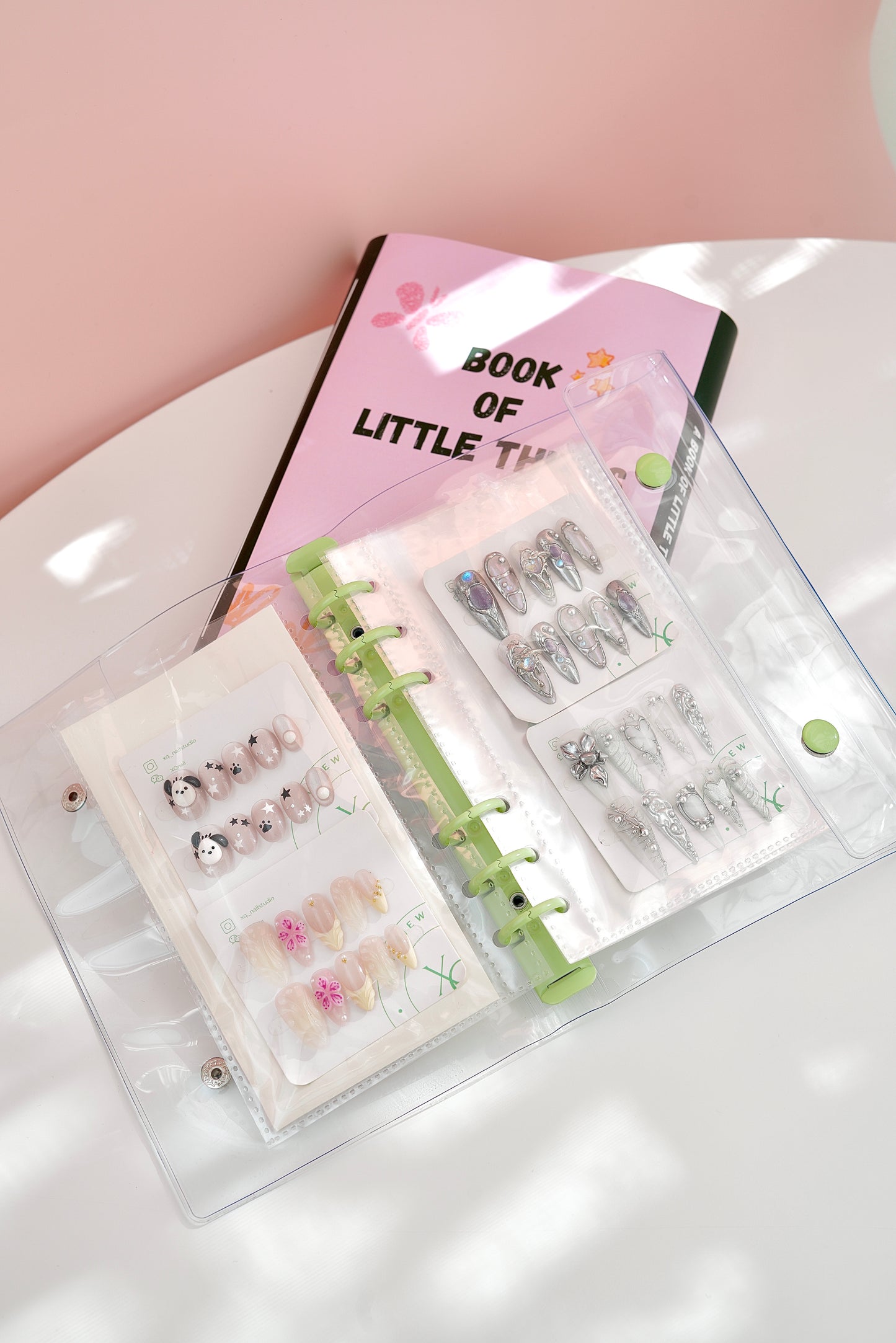 Press On Nail Storage Book Organiser | Nail Binder