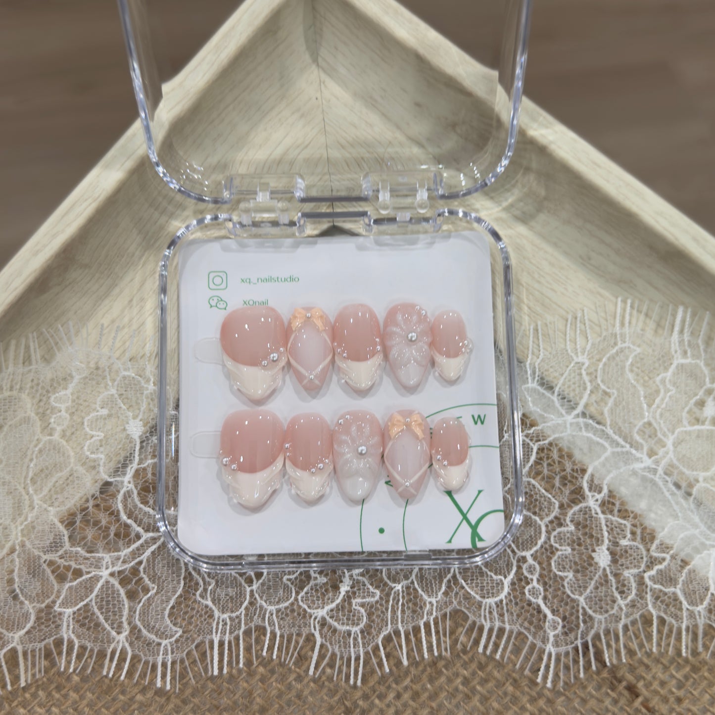 Peachy Ribbons